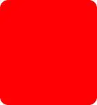 Wholesale red rounded square fabric swatch