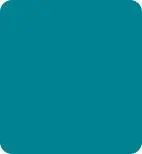 Wholesale teal rounded square ceramic tile