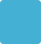 Wholesale turquoise blue rounded square tile or swatch sample