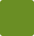 Wholesale solid green rounded square tile