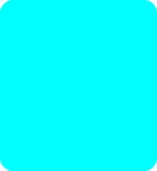 Wholesale cyan rounded square ceramic tile